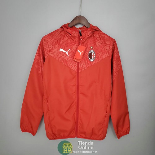 AC Milan Chaqueta Rompevientos PUMA Rojo 2021/2022