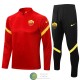 AS Roma Sudadera De Entrenamiento Rojo + Pantalon Negro 2021/2022