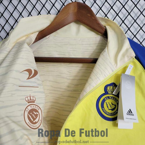 Al Nassr FC Chaqueta Rompevientos Amarillo I 2023/2024