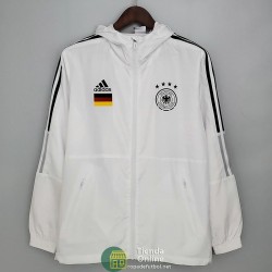 Alemania Chaqueta Rompevientos Blanco III 2021/2022