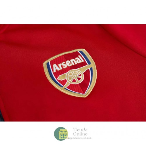 Arsenal Chaqueta Rojo + Pantalon Negro 2021/2022