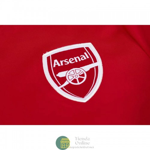 Arsenal Sudadera De Entrenamiento Rojo + Pantalon Negro 2021/2022