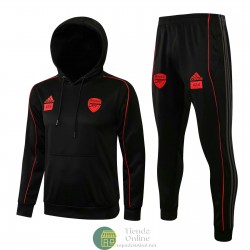 Arsenal x 424 Sudadera Capucha Negro+ Pantalon 2021/2022