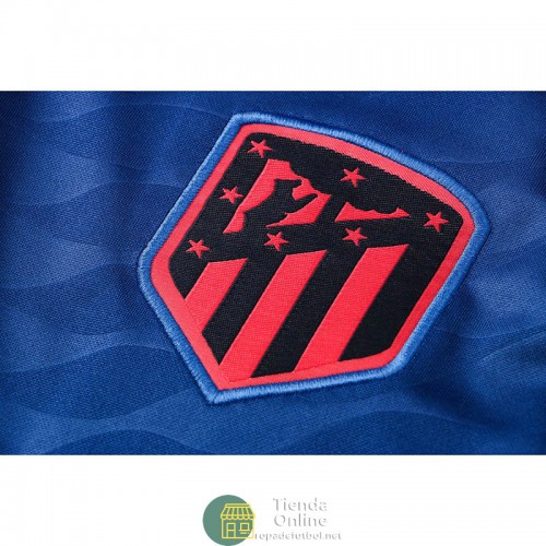 Atletico De Madrid Sudadera De Entrenamiento Azul + Pantalon Armada 2021/2022