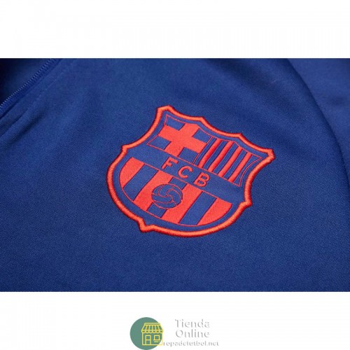 Barcelona Chaqueta Azul + Pantalon Azul 2021/2022