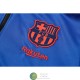 Barcelona Chaqueta Capucha Azul + Pantalon Azul 2021/2022