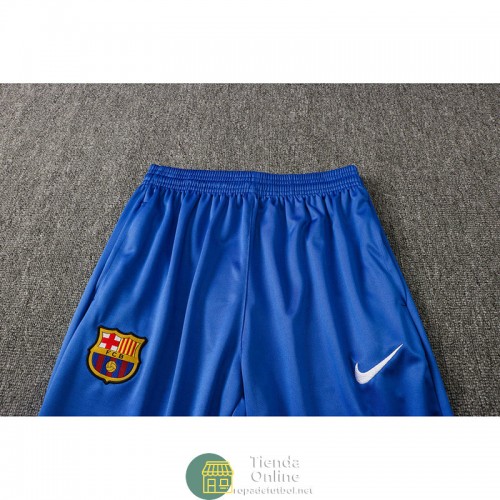 Barcelona Chaqueta Rojo + Pantalon Azul 2021/2022