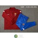 Barcelona Chaqueta Rojo + Pantalon Azul 2021/2022