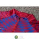 Barcelona Sudadera De Entrenamiento Rojo Azul + Pantalon Azul 2021/2022