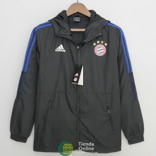 Bayern Munich Chaqueta Rompevientos Negro I 2022/2023