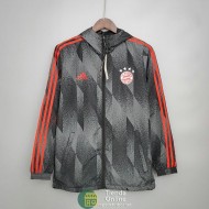 Bayern Munich Chaqueta Rompevientos Negro Pattern 2021/2022