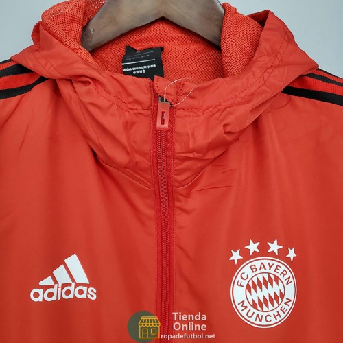 Bayern Munich Chaqueta Rompevientos Rojo I 2021/2022