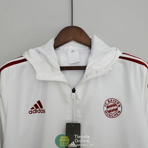 Bayern Munich Chaqueta Rompevientos Blanco I 2022/2023