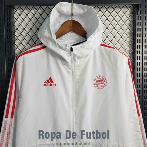 Bayern Munich Chaqueta Rompevientos Blanco I 2023/2024