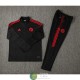 Bayern Munich Sudadera De Entrenamiento Negro Rojo + Pantalon 2021/2022