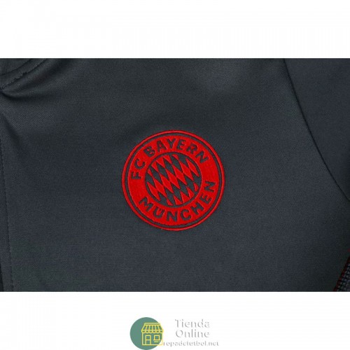 Bayern Munich Sudadera De Entrenamiento Gris II + Pantalon Gris 2021/2022