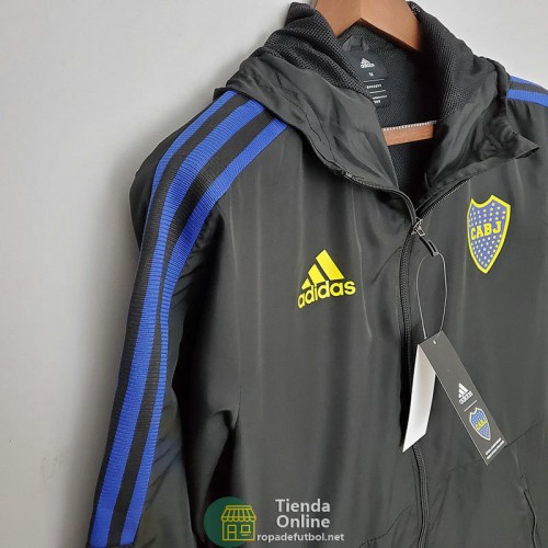 Boca Juniors Chaqueta Rompevientos Negro I 2022/2023