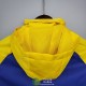 Boca Juniors Chaqueta Rompevientos Azul Amarillo 2021/2022