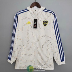 Boca Juniors Chaqueta Rompevientos Blanco III 2021/2022