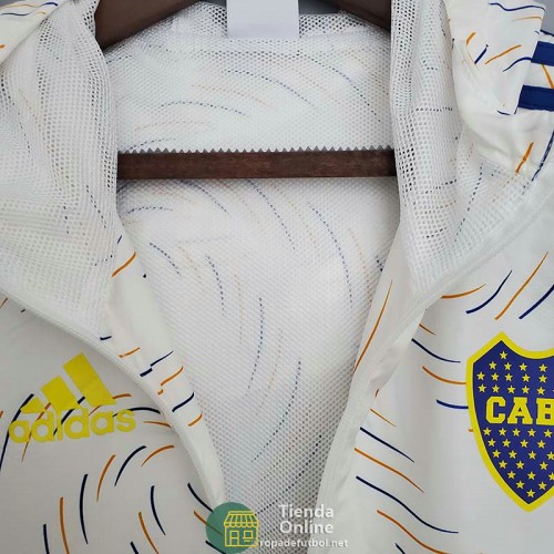 Boca Juniors Chaqueta Rompevientos Blanco III 2021/2022