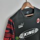 Camiseta AC Milan Football Heritage Negro 2022/2023