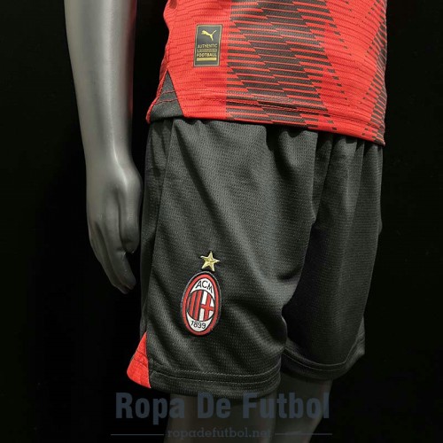 Camiseta AC Milan Ninos Primera Equipacion 2023/2024