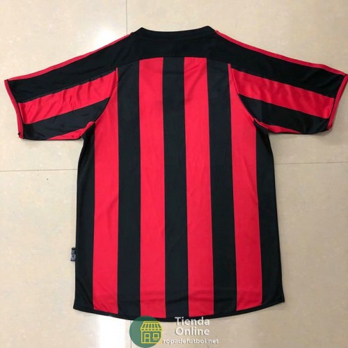 Camiseta AC Milan Retro Primera Equipación 2003/2004