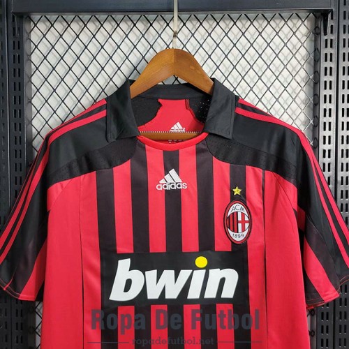 Camiseta AC Milan Retro Primera Equipacion 2007/2008