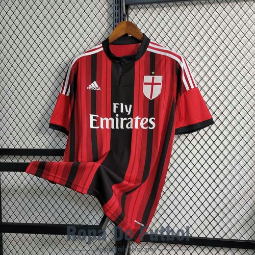 Camiseta AC Milan Retro Primera Equipación 2014/2015