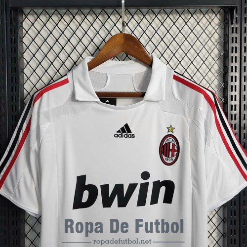 Camiseta AC Milan Retro Segunda Equipación 2007/2008