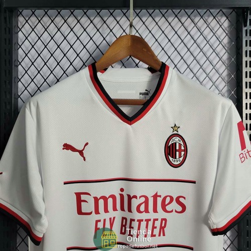 Camiseta AC Milan Segunda Equipación 2022/2023