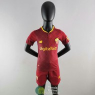 Camiseta AS Roma Ninos Primera Equipacion 2022/2023