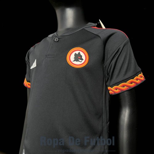 Camiseta AS Roma Ninos Tercera Equipación 2023/2024