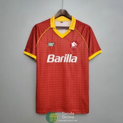 Camiseta AS Roma Retro Primera Equipación 1990/1991