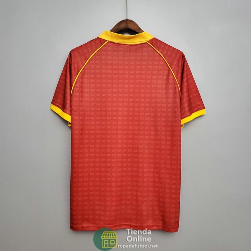 Camiseta AS Roma Retro Primera Equipación 1990/1991