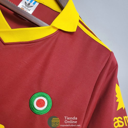 Camiseta AS Roma Retro Primera Equipación 1991/1992