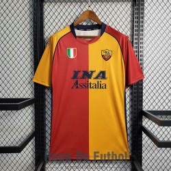 Camiseta AS Roma Retro Primera Equipacion 2001/2002