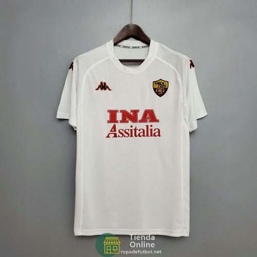 Camiseta AS Roma Retro Segunda Equipación 2000/2001