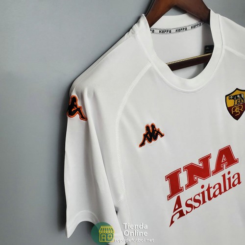 Camiseta AS Roma Retro Segunda Equipación 2000/2001