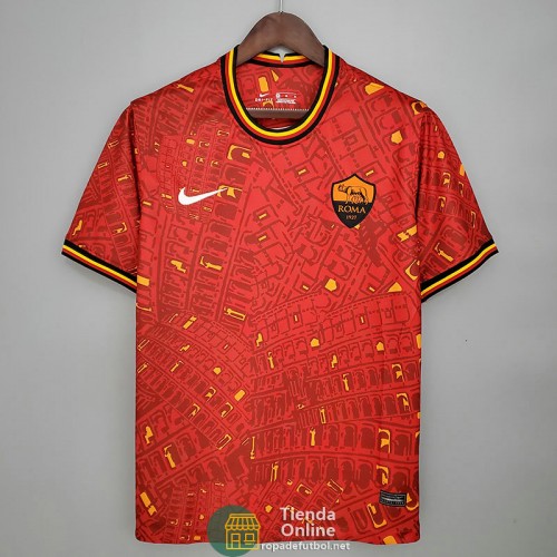 Camiseta AS Roma Training FOKOHAELA Rojo 2021/2022