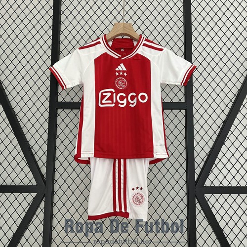 Camiseta Ajax Ninos Primera Equipación 2023/2024