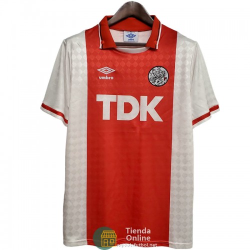 Camiseta Ajax Retro Primera Equipación 1990/1992