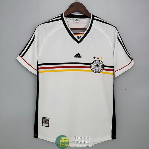 Camiseta Alemania Retro Primera Equipación 1998/1999