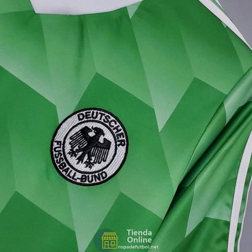 Camiseta Alemania Retro Segunda Equipación 1988 1989