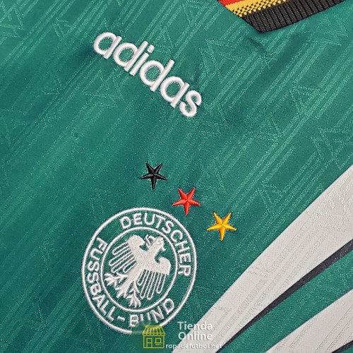 Camiseta Alemania Retro Segunda Equipación 1998 1999