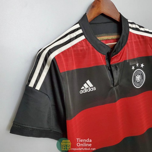 Camiseta Alemania Retro Segunda Equipación 2014/2015