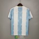 Camiseta Argentina Commemorative Edition Blanco Azul 2021/2022