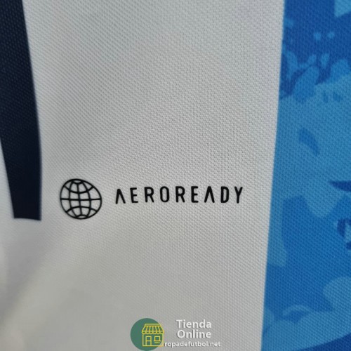 Camiseta Argentina Commemorative Blanco Azul 2021/2022