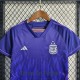 Camiseta Argentina Niños 3 Star Segunda Equipación 2022/2023