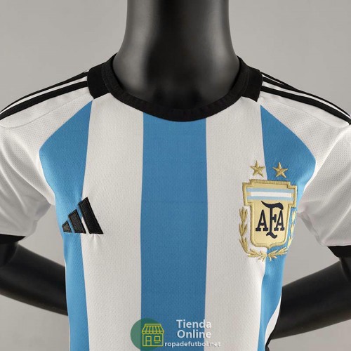 Camiseta Argentina Niños Primera Equipación 2022/2023